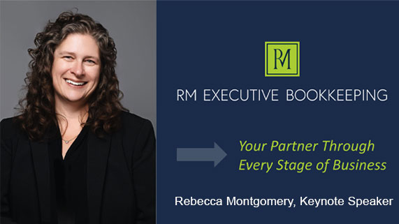 Rebecca Montgomery, Keynote Speaker for RM Executive Bookkeeping